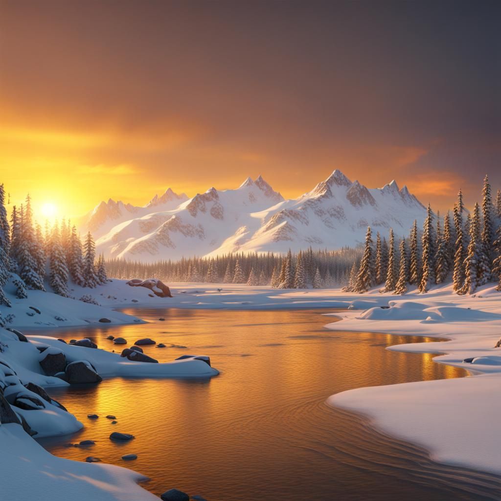 Alaska in the Winter   by @Winter503