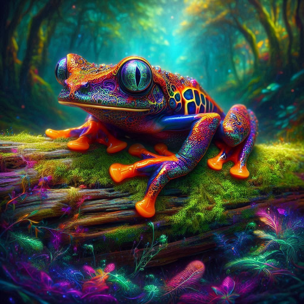 The Neon Tree Frog