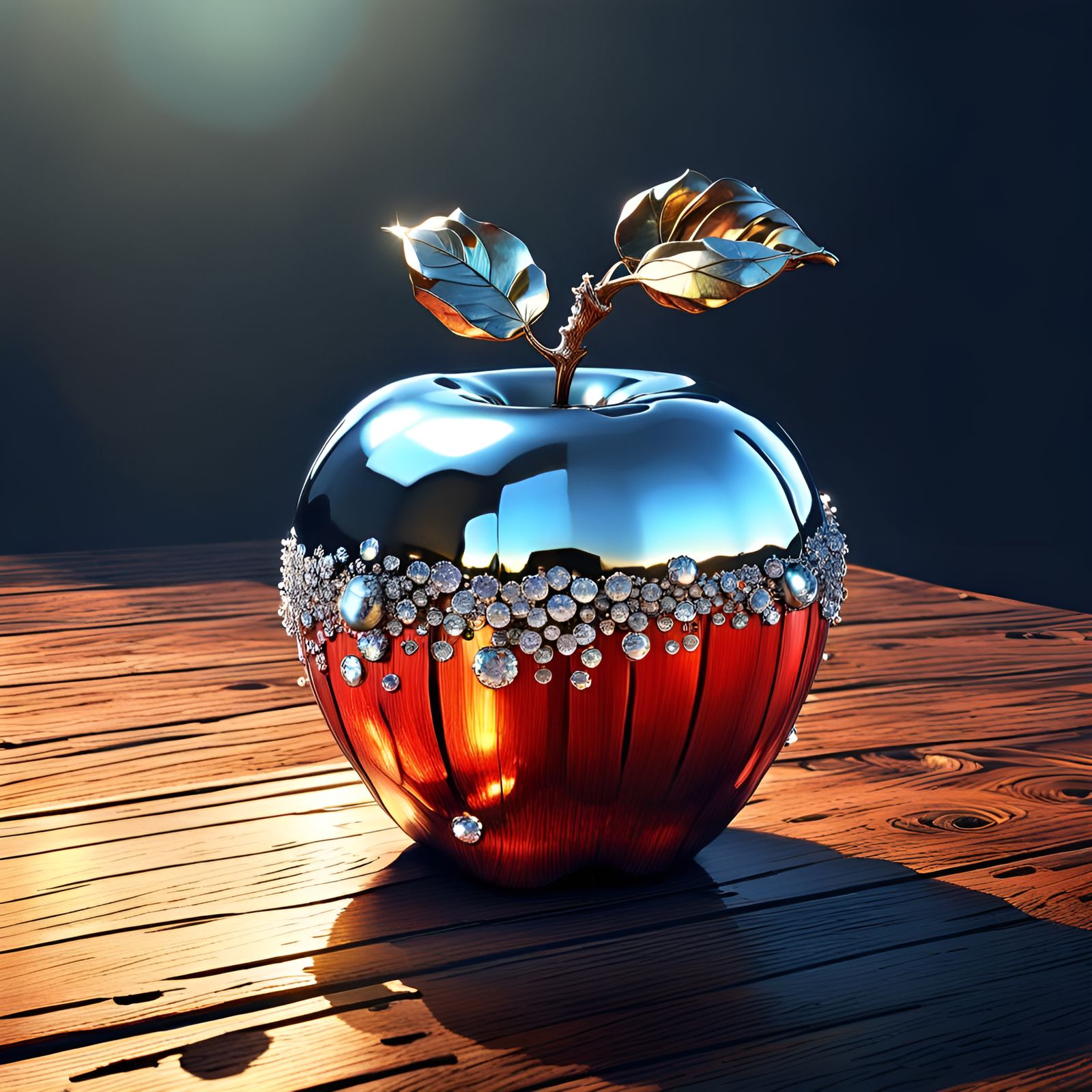 Apple Crystalization  by @Mormookiee