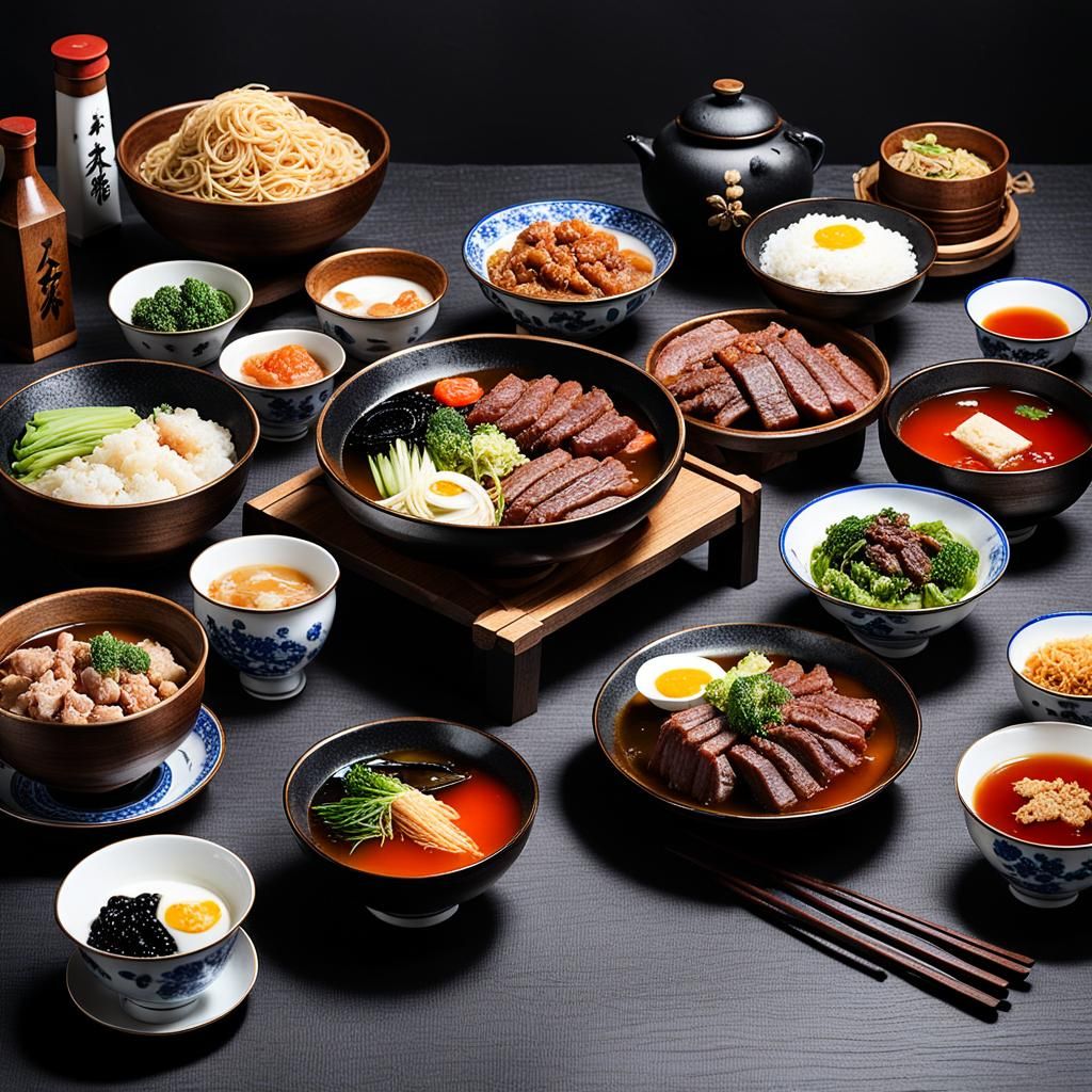 Indigenous Tribe Food and Drink: Manga Scan Art