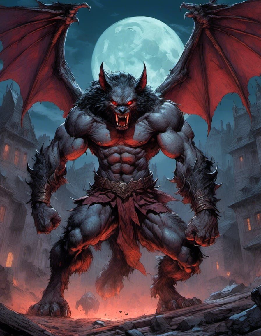 Winged Werewolf