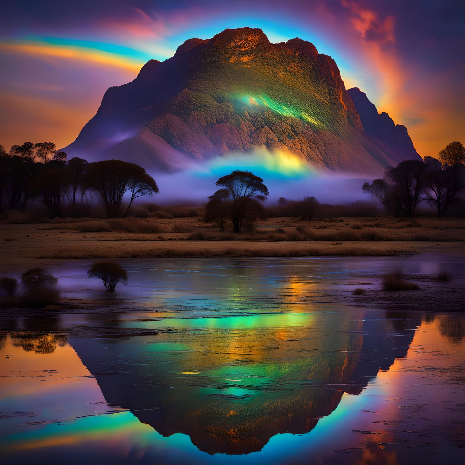 Iridescence in the dreamtime  by @Eto Demerzel