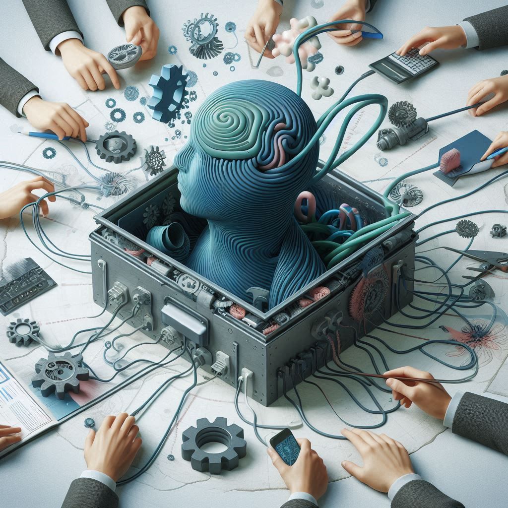 a case where something simulates,Self-Simulation., represent...