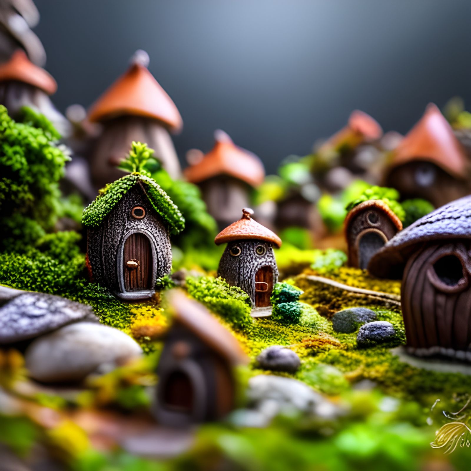 Mini town  by @Rion November