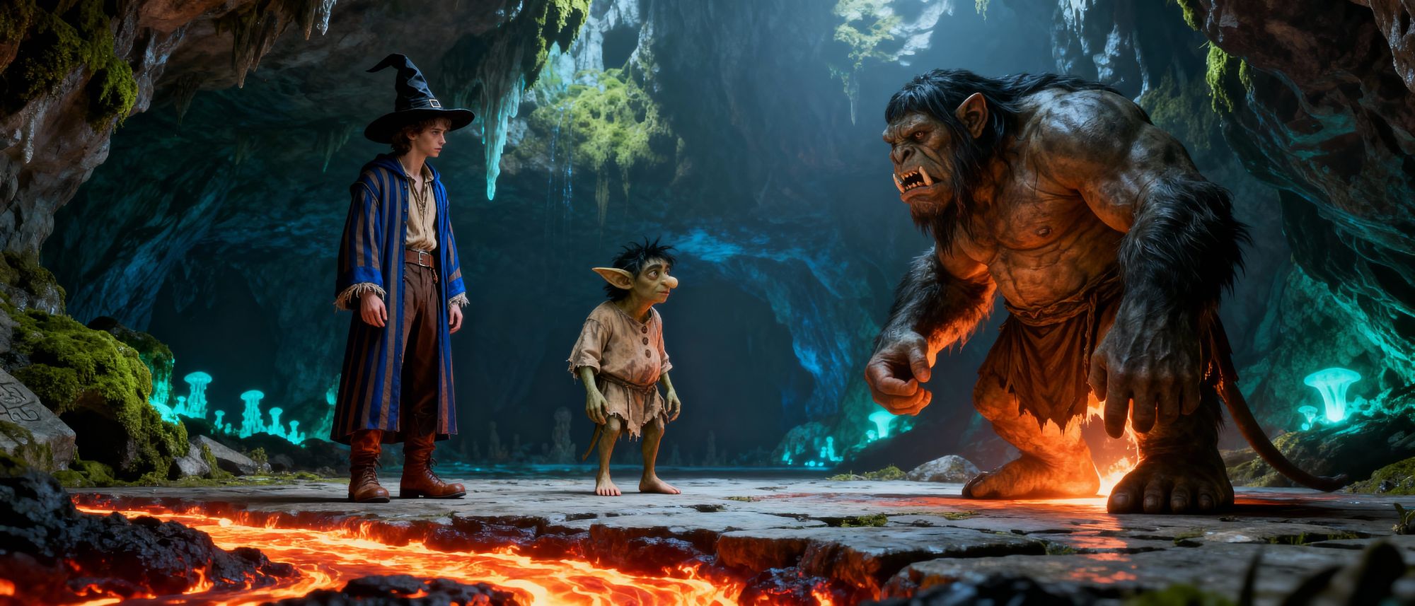 The Mage Apprentice Artemis Hedum & The Gobbelin Hrodebert Niht Encounter Conrad The Troll