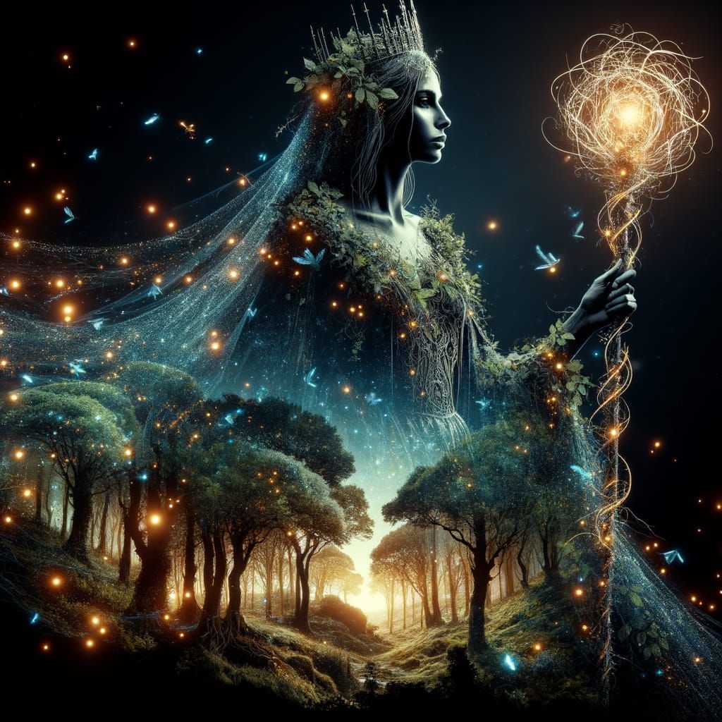 Spirit of the forest  by @Val