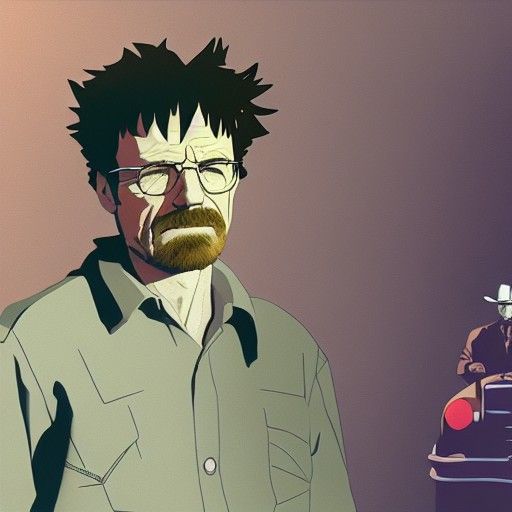 walter white cowboy bebop