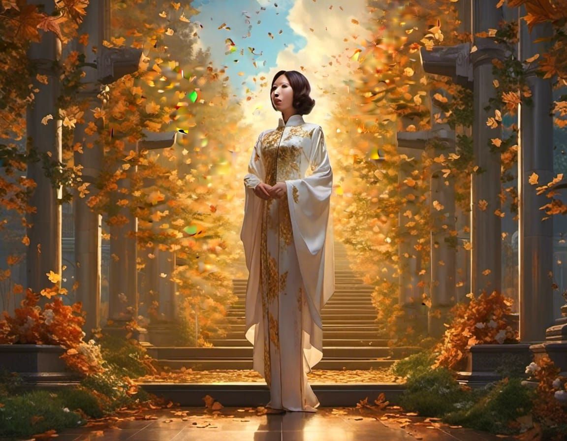 Autumn gold - AI Generated Artwork - NightCafe Creator