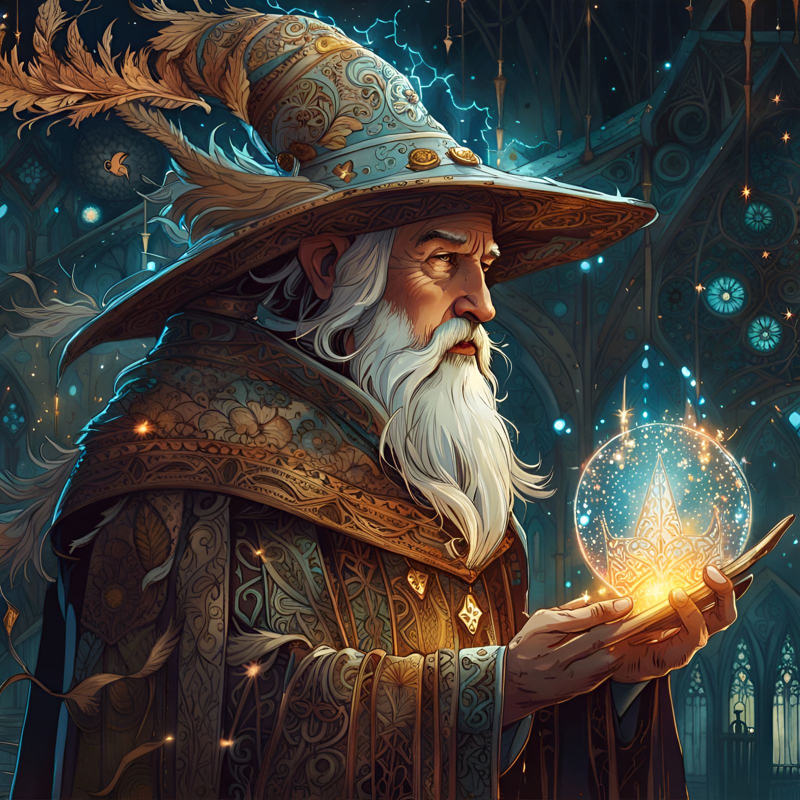 Medieval Wizard