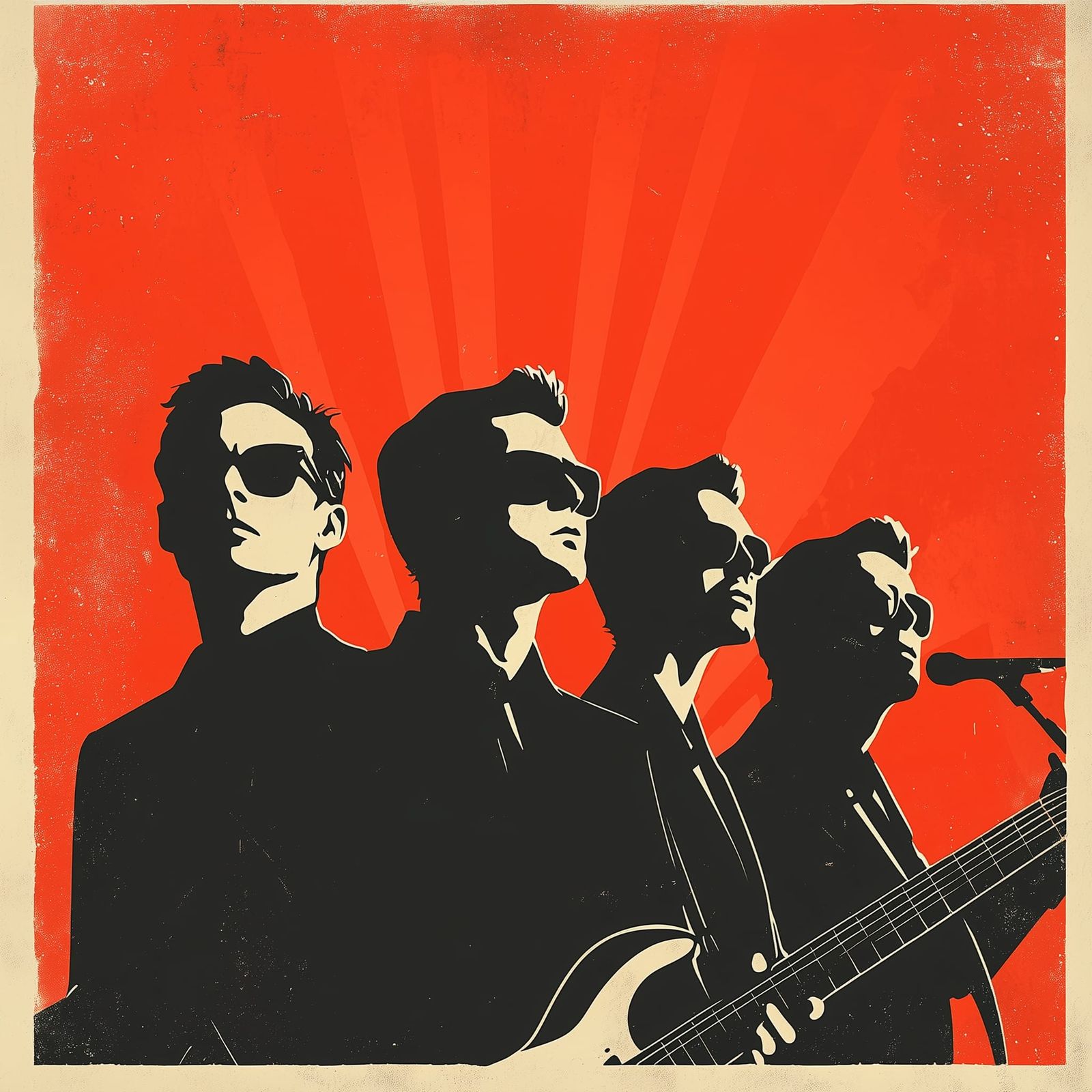 Minimalist Band Poster