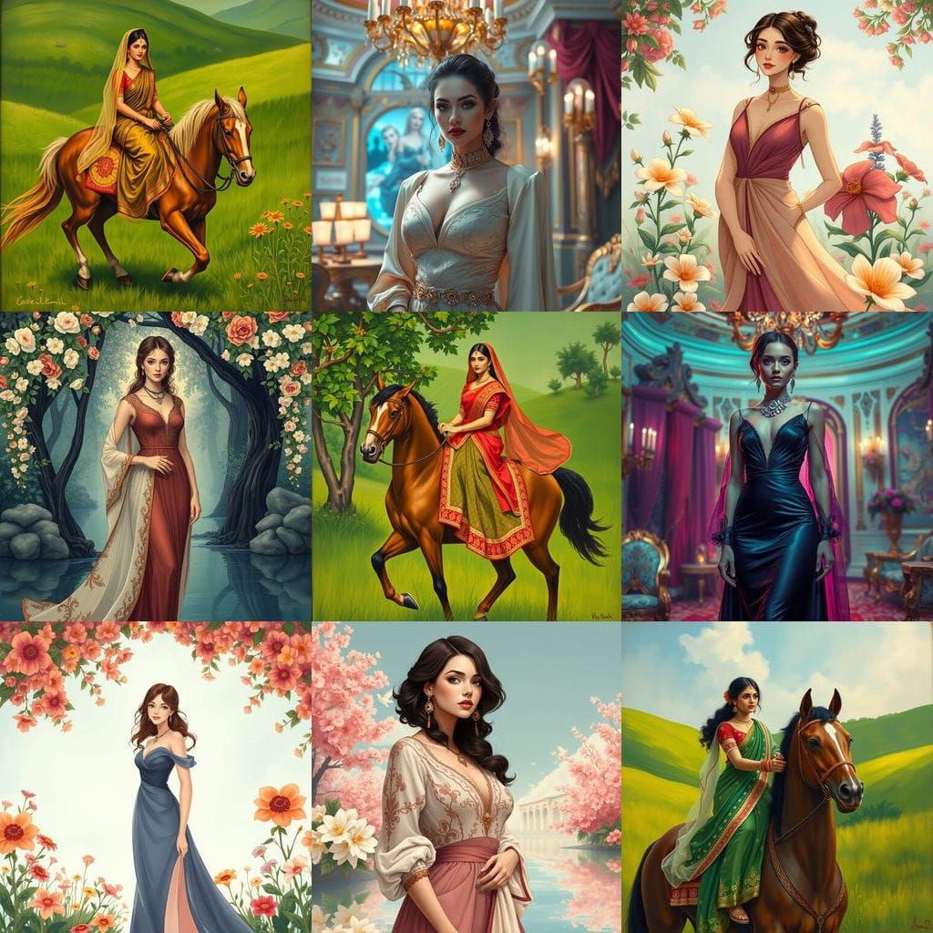 King and Minister in Ancient Kingdom Facing Thefts