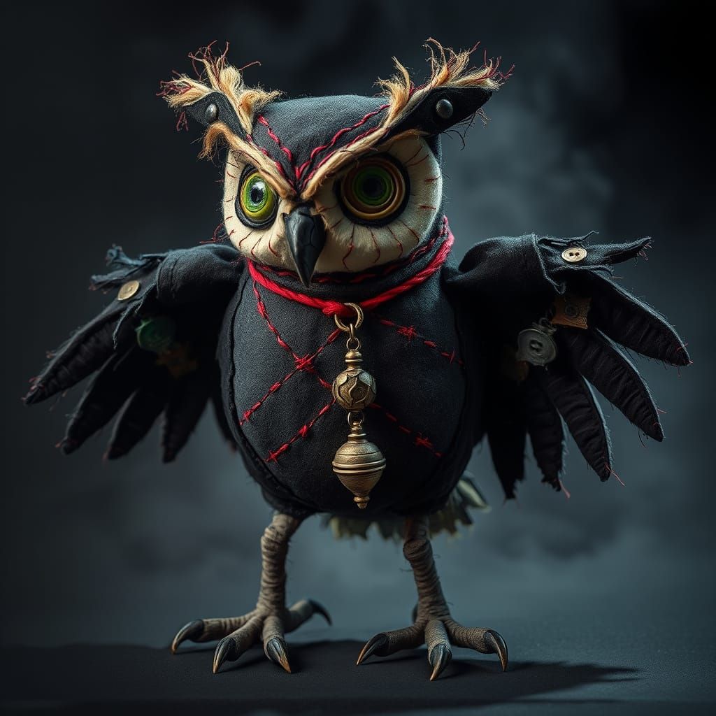 Evil Owl  by @Sixfoot10 