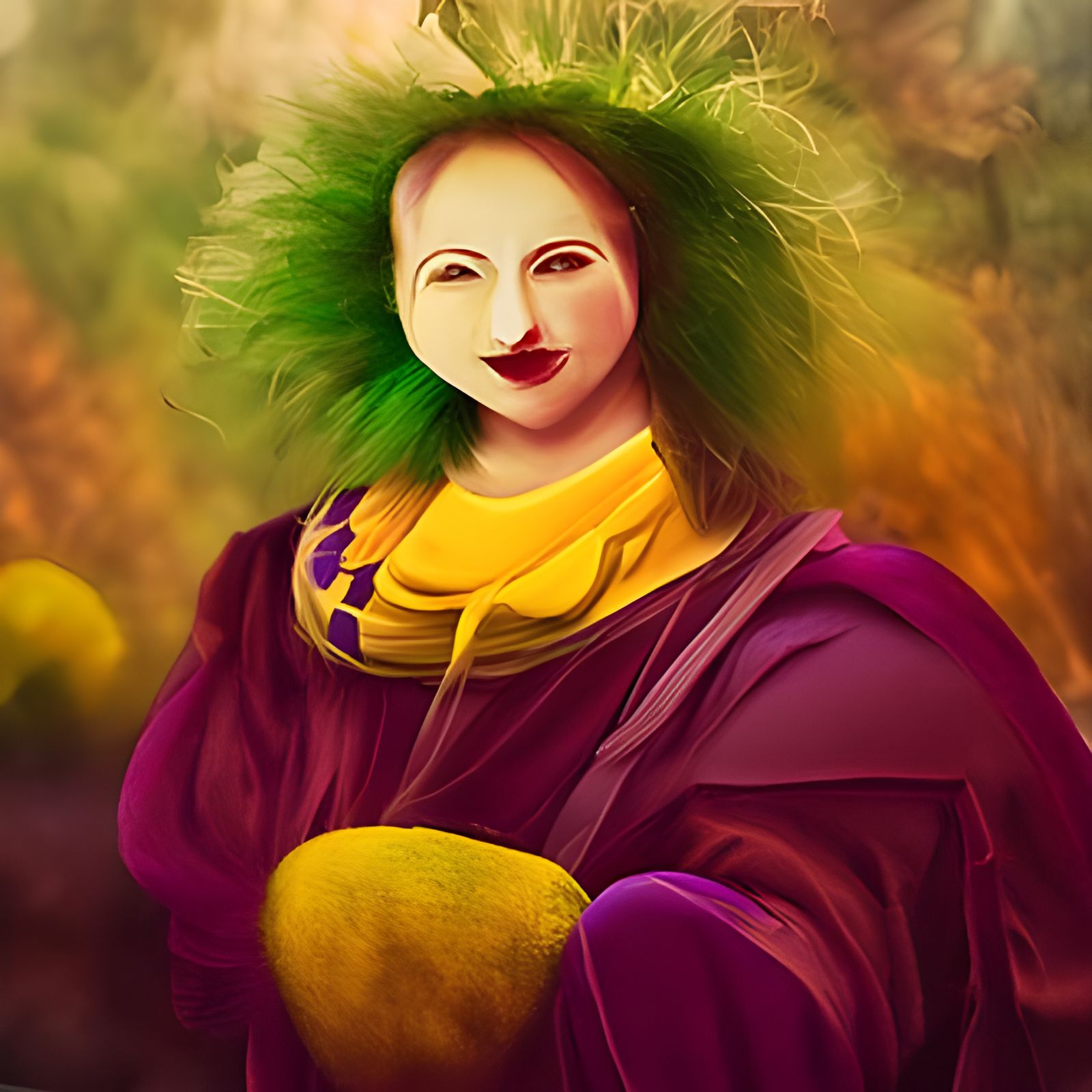 Electric hair AI Generated Artwork NightCafe Creator