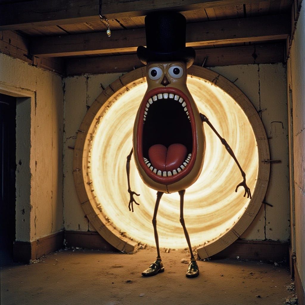 This G.D. thing shows up in my basement every month, via a space portal, and demands EXACTLY $17.