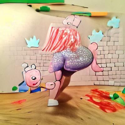 peppa pig twerking it out