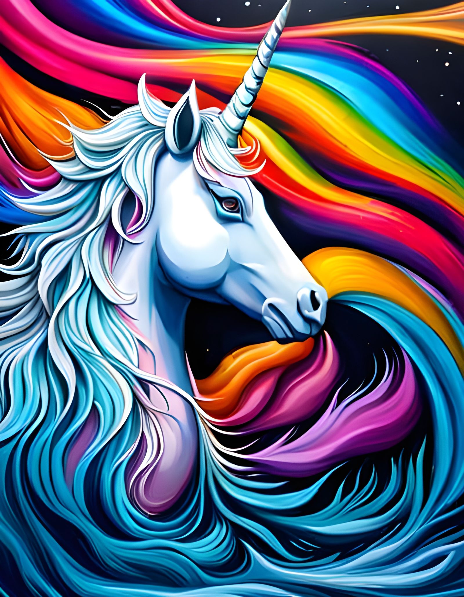 unicorn - AI Generated Artwork - NightCafe Creator