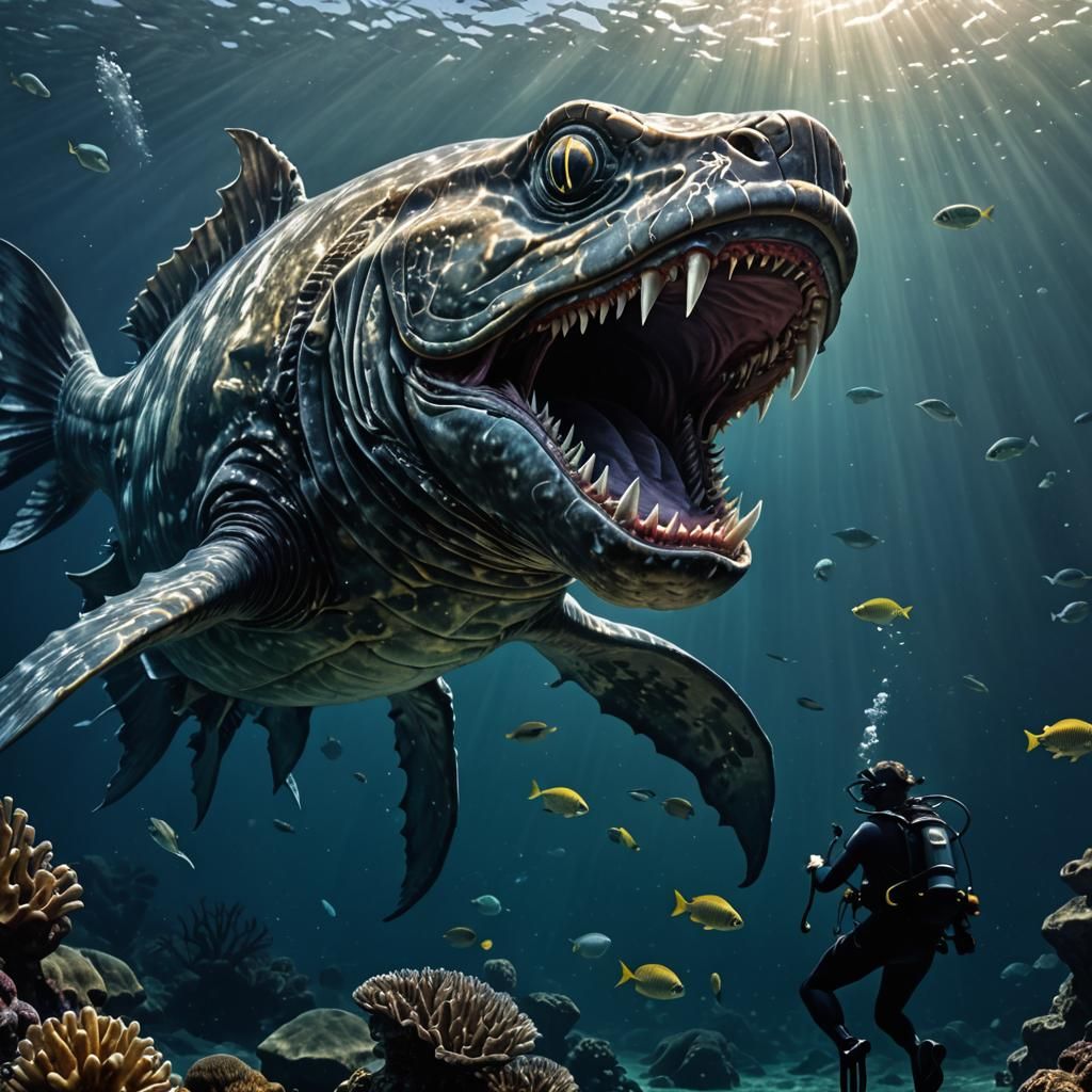 Deep sea encounter