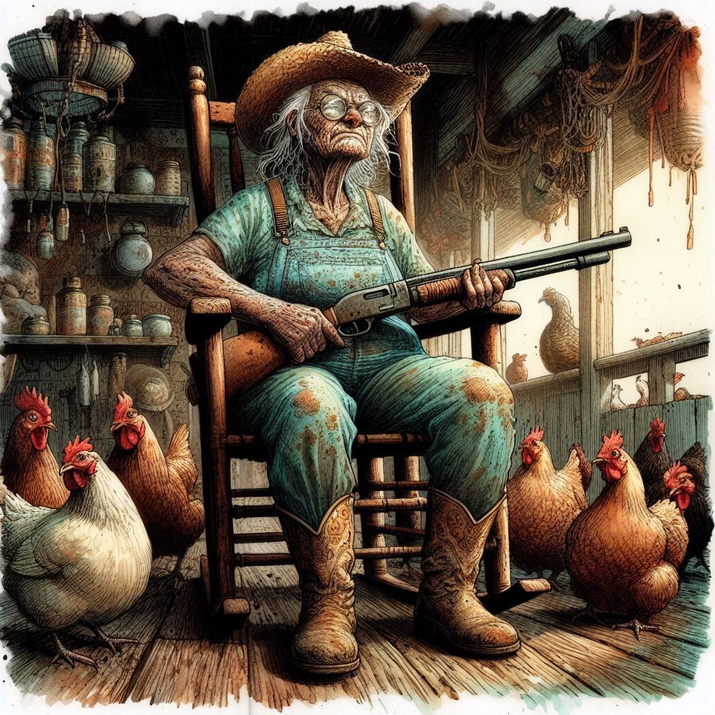 Don't mess wi' mah chikkenz!