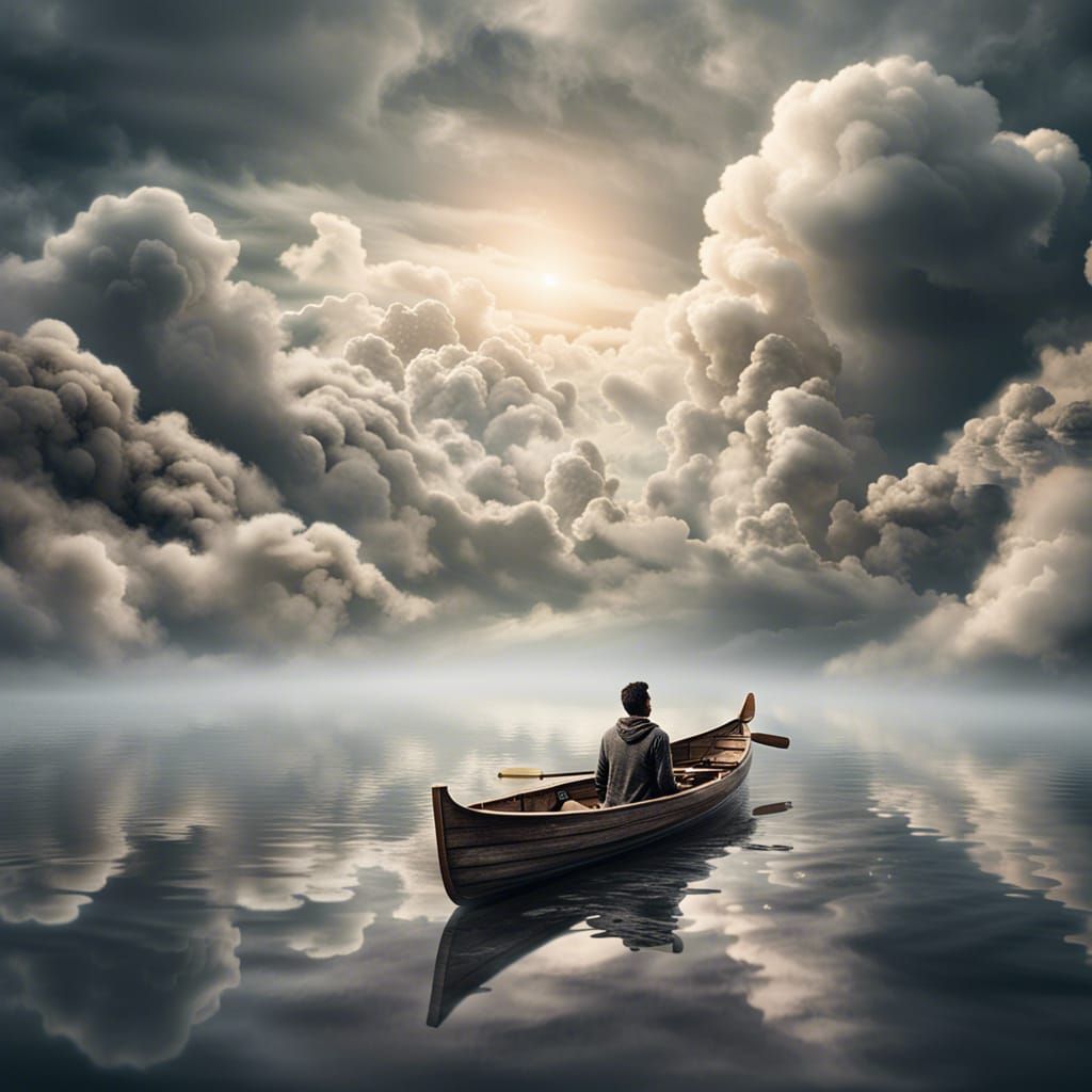 "Rowing Through The Clouds"
