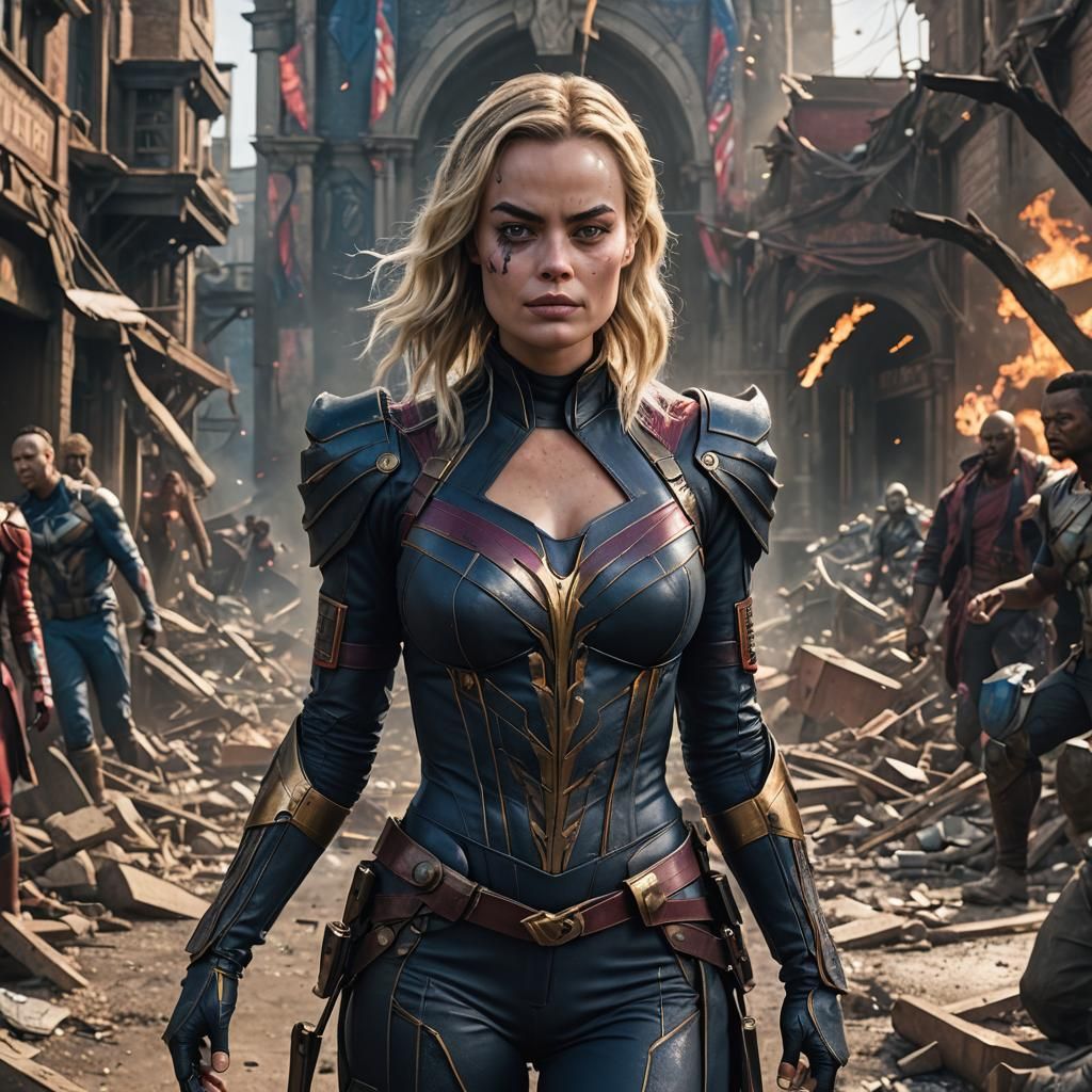 Margot Robbie, Malice Marvel costume
