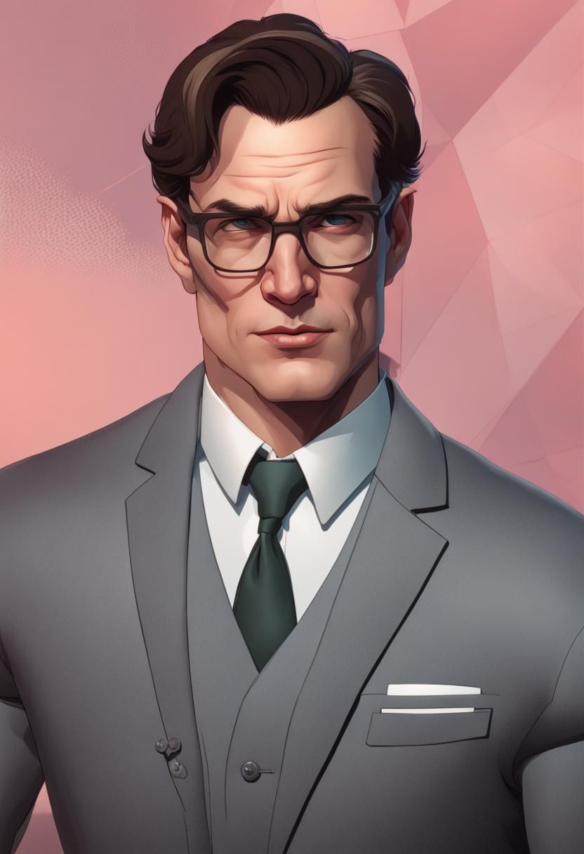 David Cornswet as Clark Kent - AI Generated Artwork - NightCafe Creator