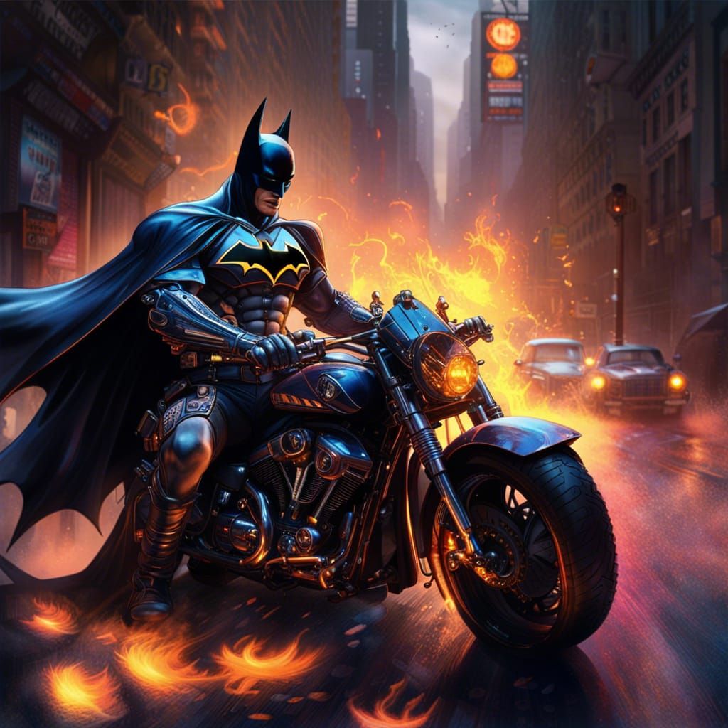 batman harley davidson