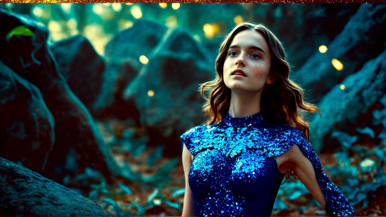 Rumi Ren - Glitter in the air series.