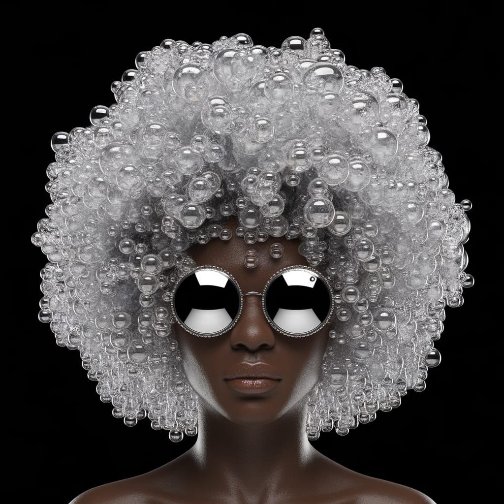 Bubble girl  by @GWJ