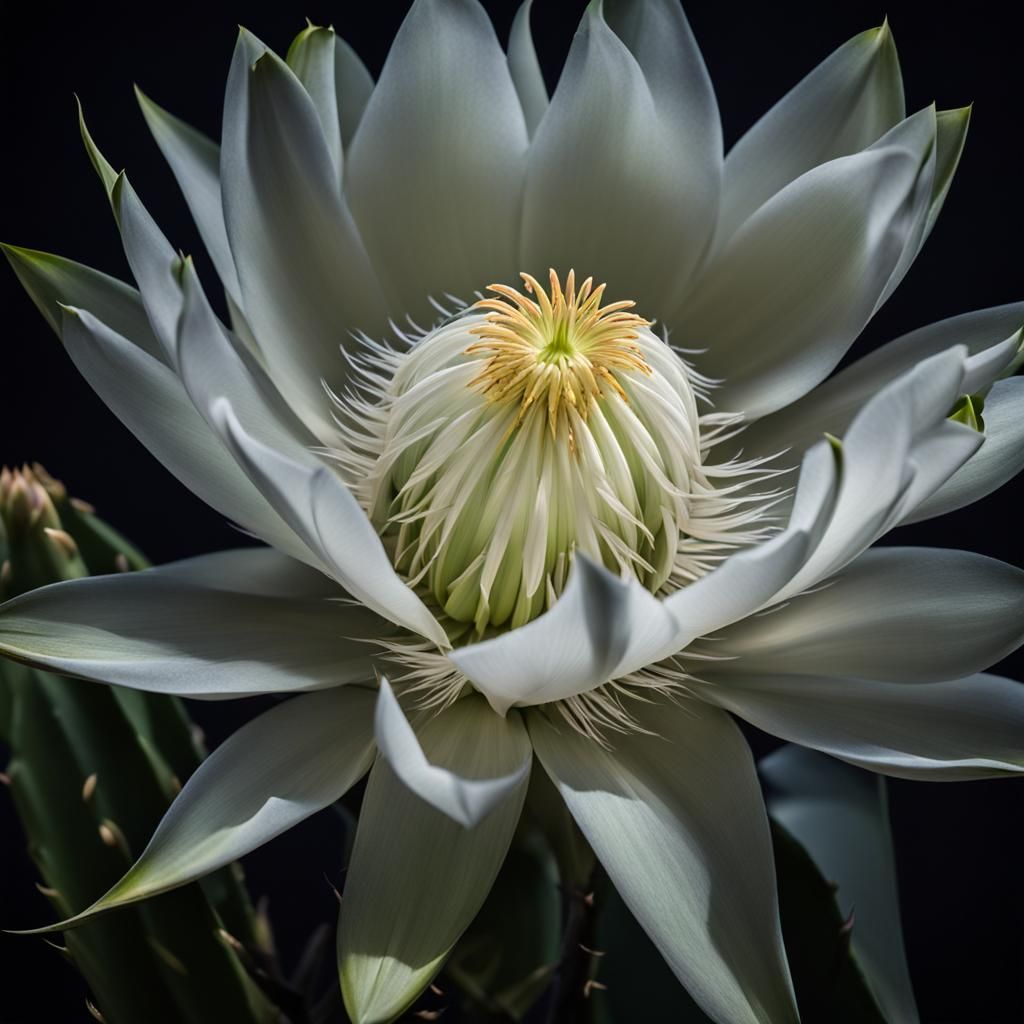 Night Blooming Cereus in full bloom