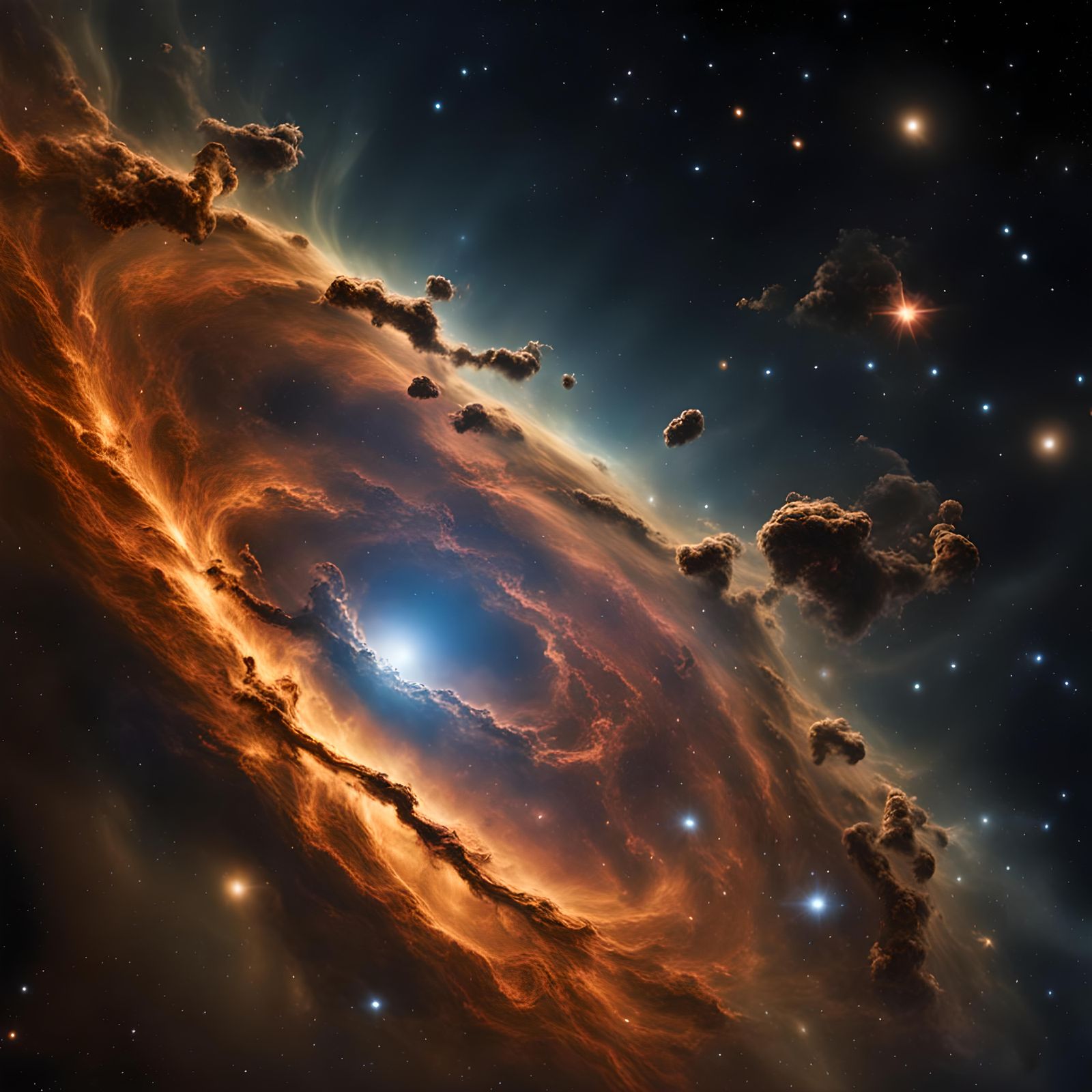 Birth of a Quasar: Star & Planets Baby Pic!  by @Lady Bun Bunneh