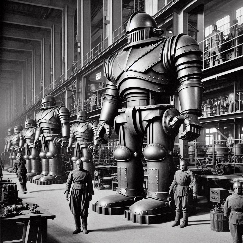 Another 1930s robot factory