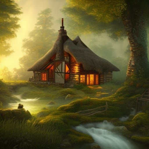 Cottage in the forest
