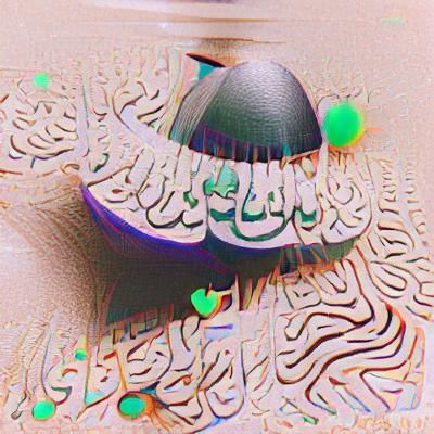 Abstract Image of Right-to-Left Script