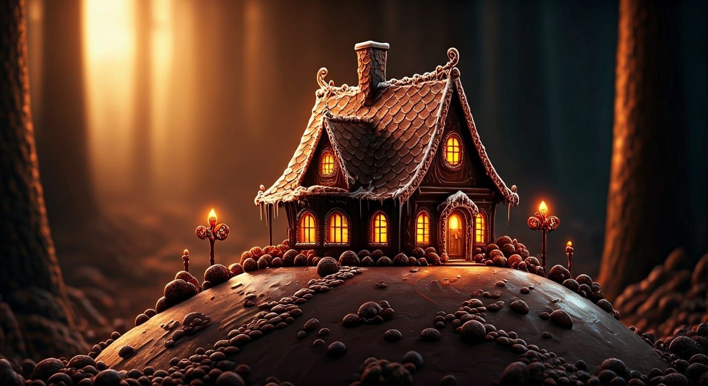 Chocolate House  by @Toomi