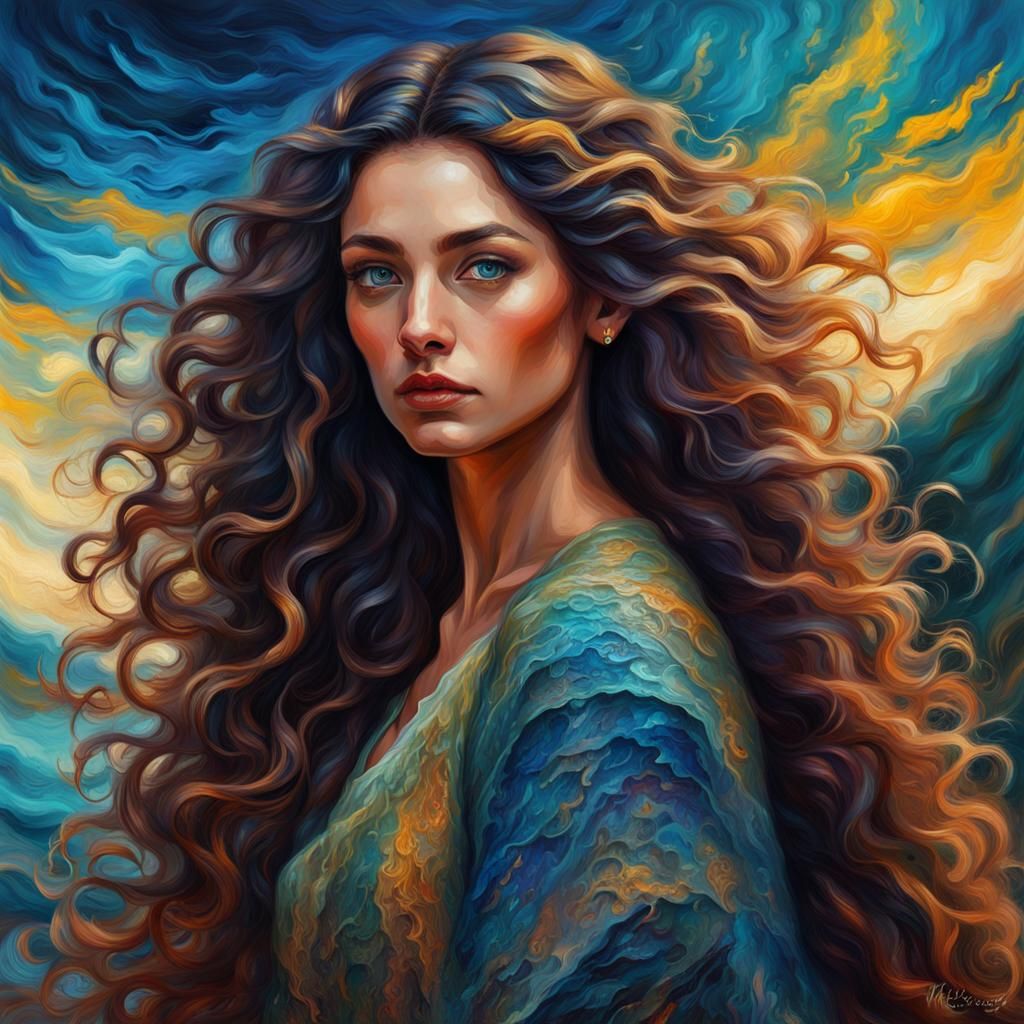 Strong woman - AI Generated Artwork - NightCafe Creator