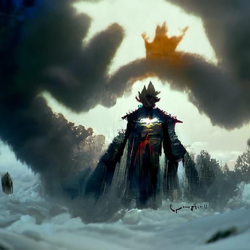 King Goku 4 Ai Generated Artwork Nightcafe Creator 7870