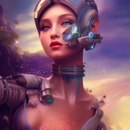Most Detailed Stunningly Beautiful Technological Advanced Fe...