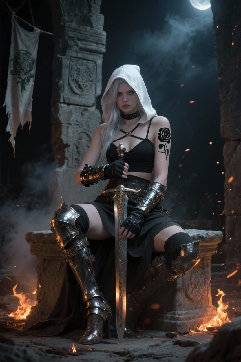 Silver-haired Warrior