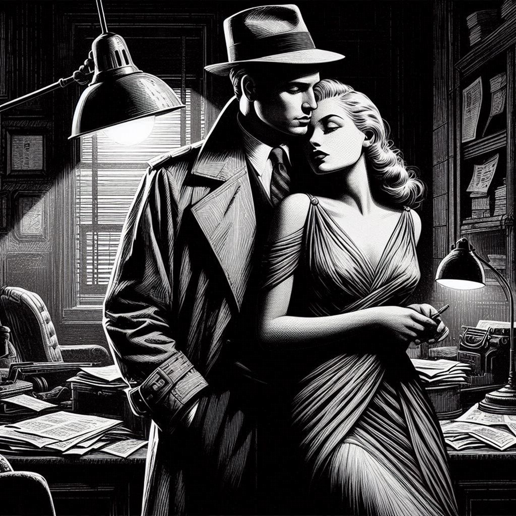 They called her 'The Blond Widow'