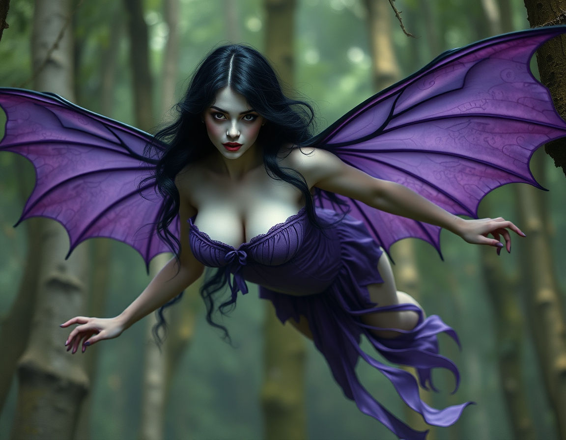 Experiments In Flux - Flying Violet Fairy