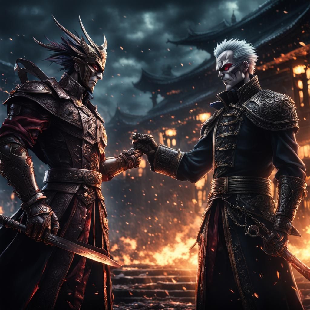 Anime Villain Showdown  by @VampireArts