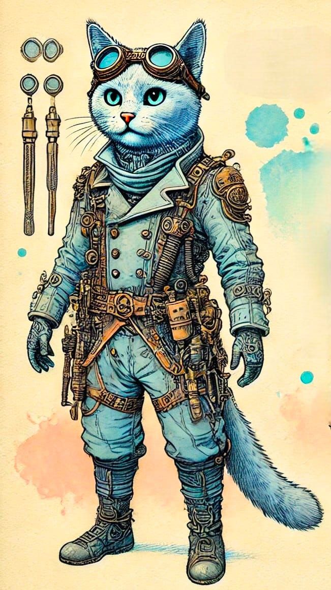 Good Airship Captain, but sleeps on the job a lot.