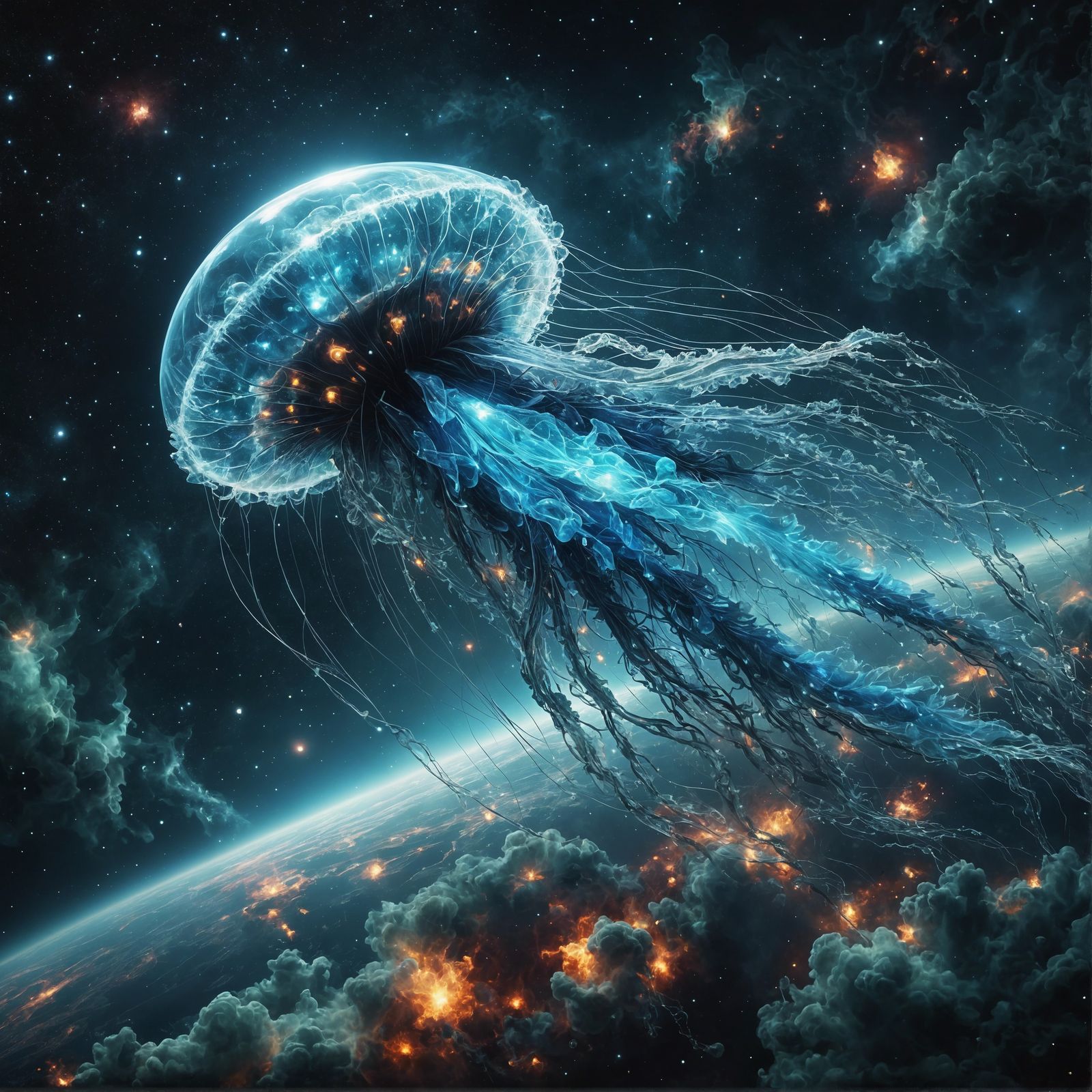 Space jellyfish