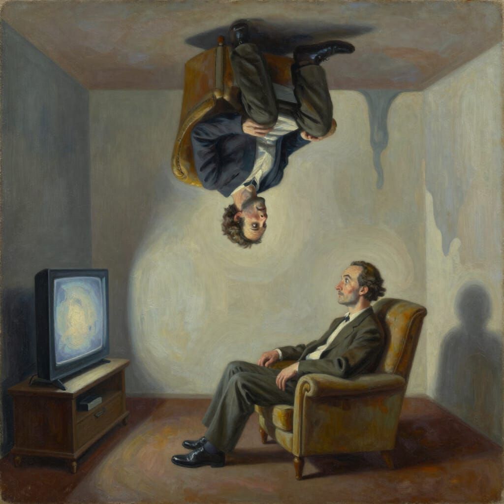 Time to switch seats, don't you think?  by @Robert