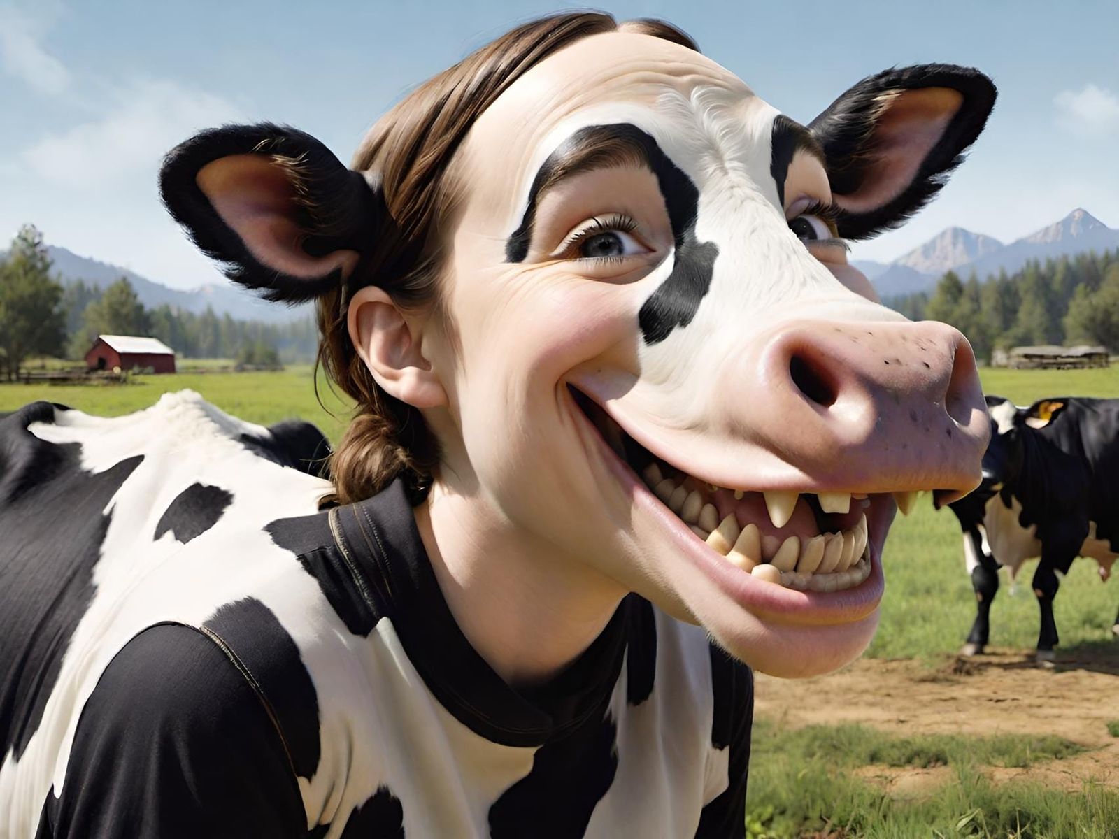 Cow/human
