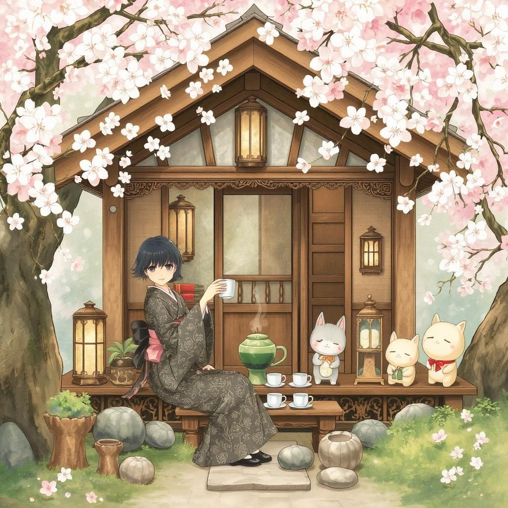 Tea with spirits π΅πΈ