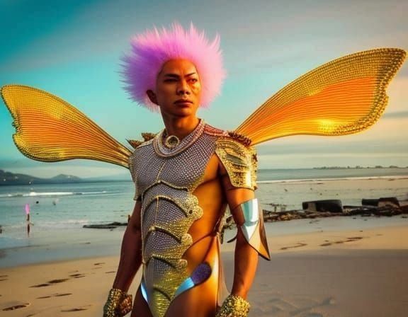 Beach Butterfly Fashion _ #03