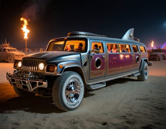 Hyper-modified Humvee 05