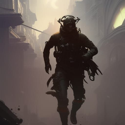 The phantom fighter