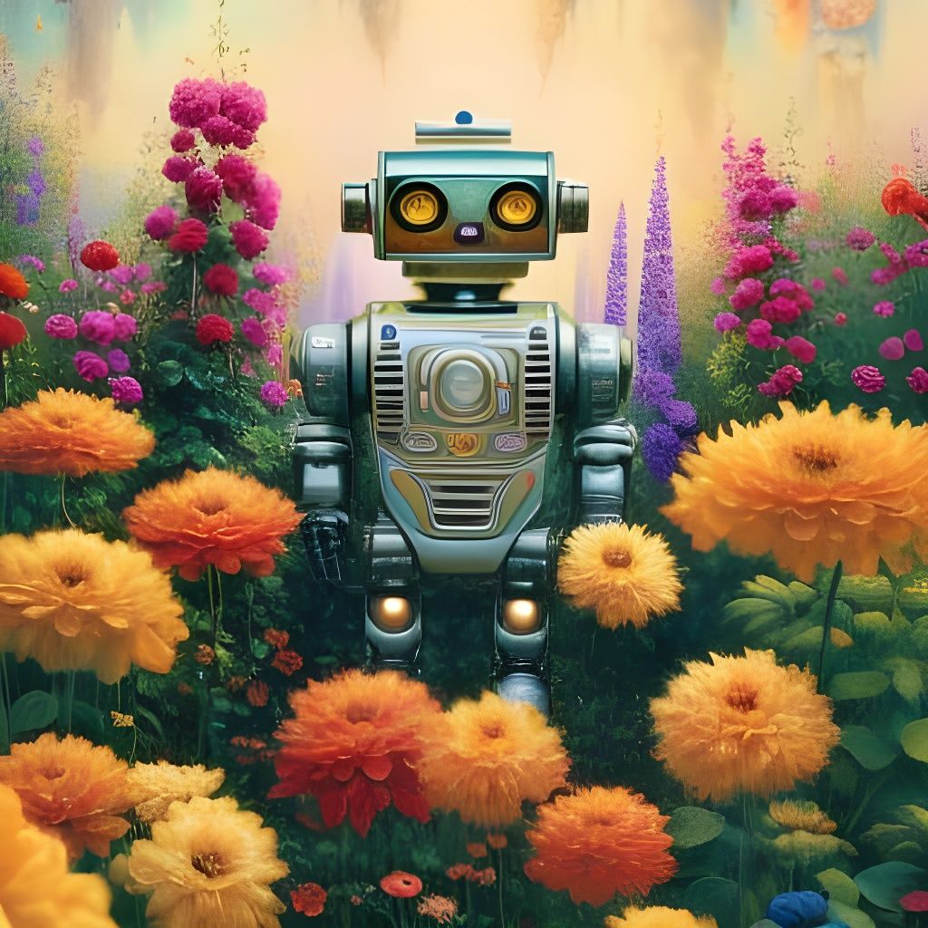 Flora, the Gardening Robot 🌱🌷🌻🌹